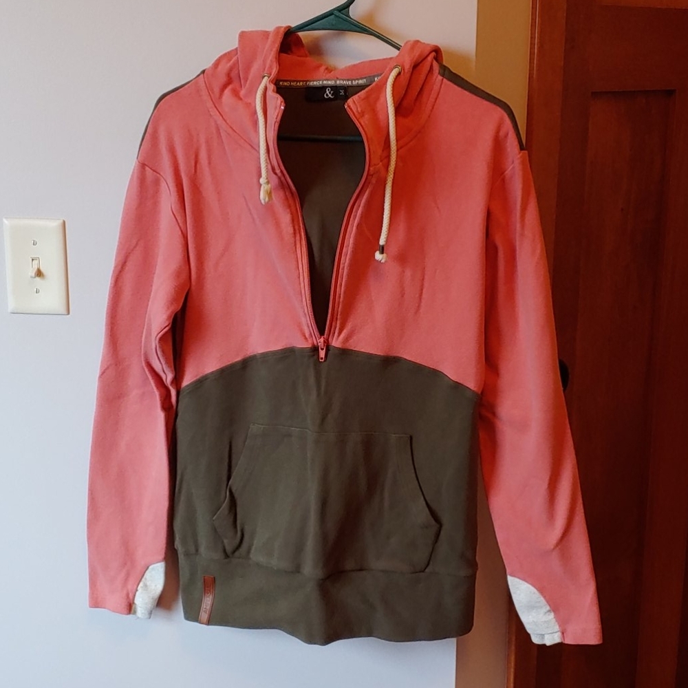 Zip up hoodie